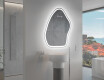 Specchio da bagno LED di forma irregolare G222 #9