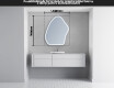 Specchio da bagno LED di forma irregolare G223 #5