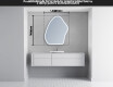 Specchio da bagno LED di forma irregolare G223 #4