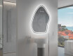Specchio da bagno LED di forma irregolare G223 #9