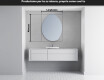 Specchio da bagno LED di forma irregolare U221 #4