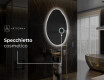 Specchio da bagno LED di forma irregolare U221 #5