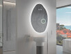Specchio da bagno LED di forma irregolare U221 #10