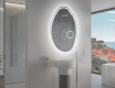 Specchio da bagno LED di forma irregolare U222 #10