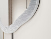 Specchio su misura in una cornice metallica di design L291 #3