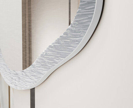 Specchio su misura in una cornice metallica di design L291 #3