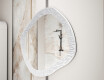 Specchio su misura in una cornice metallica di design L291 #4
