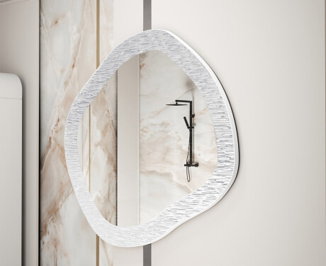 Specchio su misura in una cornice metallica di design L291 #4