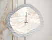 Specchio su misura in una cornice metallica di design L291 #5