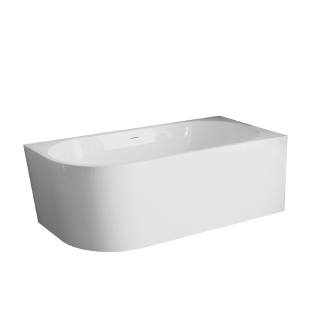 Vasca da bagno Astri da appoggio a parete, 150 cm, con montaggio a destra, completa di sifone, tappo e elegante troppopieno #3