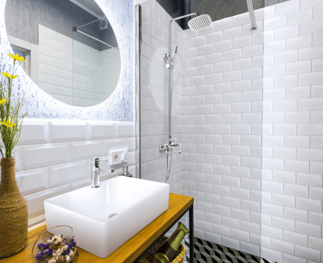 Rubinetto per lavabo Glamour cromato