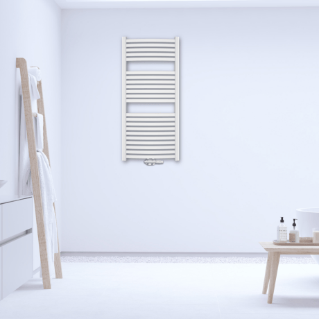 Radiatore a scala da bagno bianco #2