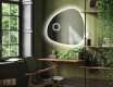 Specchio da bagno LED di forma irregolare J221 #4