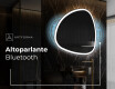Specchio da bagno LED di forma irregolare J222 #5