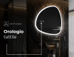 Specchio da bagno LED di forma irregolare J222 #7
