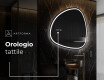Specchio da bagno LED di forma irregolare J223 #7