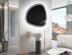 Specchio da bagno LED di forma irregolare J223 #9