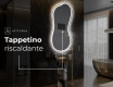 Specchio da bagno LED di forma irregolare K222 #8