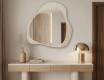Specchio da bagno minimalista – Élya – forma a goccia #3