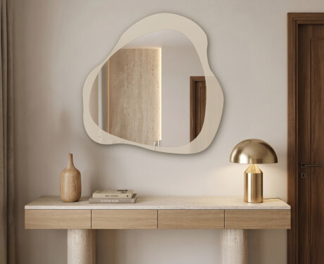 Specchio da bagno minimalista – Élya – forma a goccia #3