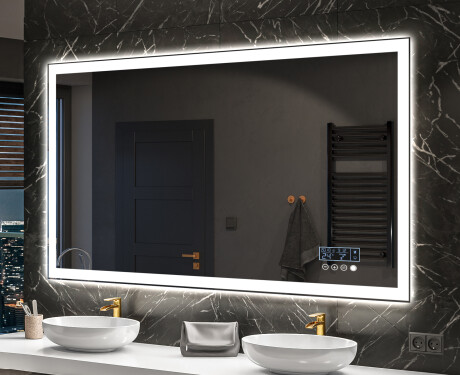 Specchio bagno retroilluminato LED L01 #10