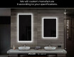 Specchio bagno retroilluminato LED L01 #7