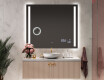 Rettangolare specchio bagno con luce LED L02 #9