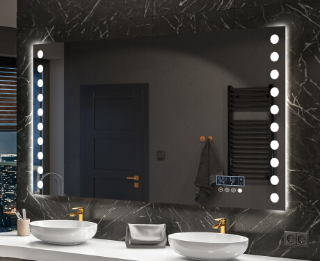 Specchio bagno retroilluminato LED L06 #10