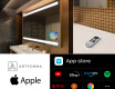 Rettangolare specchio bagno con luce LED L09 #6