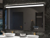 Specchio da parete moderno per bagno con luci L12 #10