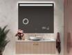 Specchio da parete moderno per bagno con luci L12 #9