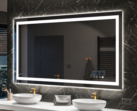 Specchio bagno retroilluminato LED L15 #10