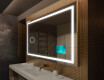 Specchio bagno retroilluminato LED L15