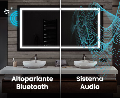Specchio bagno retroilluminato LED L15 #5