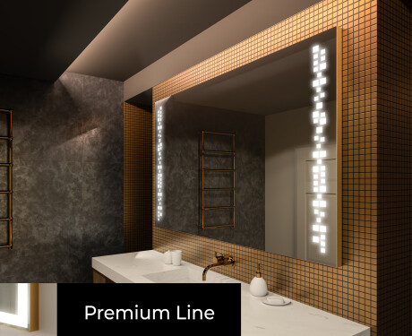 Specchio bagno retroilluminato LED L38 #3