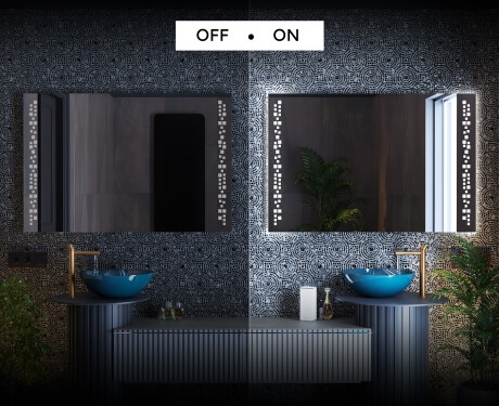 Specchio bagno retroilluminato LED L38 #3