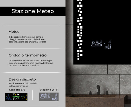 Specchio bagno retroilluminato LED L38 #5