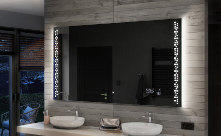 Specchio bagno retroilluminato LED L38