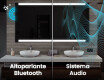 Rettangolare specchio bagno con luce LED L47 #5