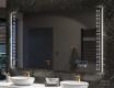 Specchio da parete moderno per bagno con luci L55 #10
