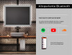 Specchio bagno retroilluminato LED L57 #6