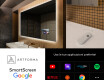 Rettangolare specchio bagno con luce LED L58 #4