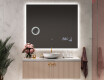 Rettangolare specchio bagno con luce LED L58 #8