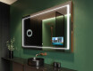 Specchio bagno retroilluminato LED L61