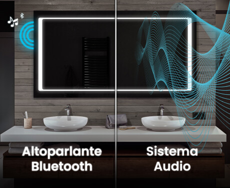 Specchio bagno retroilluminato LED L61 #5