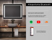 Specchio bagno retroilluminato LED L61 #6