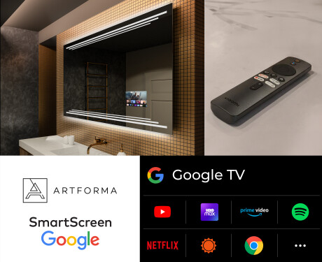 Specchio bagno retroilluminato LED L75 #5