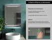 Specchio bagno retroilluminato LED L75 #7