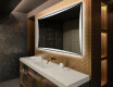Rettangolare specchio bagno con luce LED L77