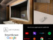 Rettangolare specchio bagno con luce LED L77 #4